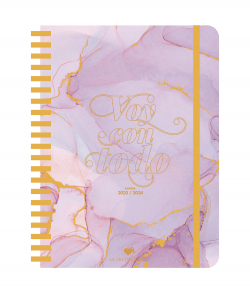 agenda escolar diaria 2023 2024 voy con todo la vecina rubia de la vecina rubia