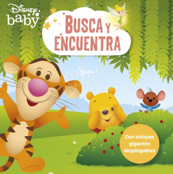 disney baby busca y encuentra con solapas gigantes desplegables de disney