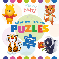 disney baby mi primer libro con puzles de disney