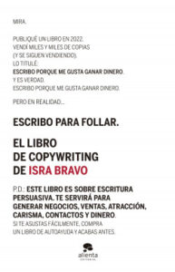 el libro de copywriting de isra bravo