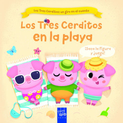 los tres cerditos en la playa de yoyo