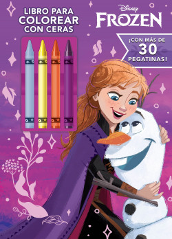 Frozen. Libro para colorear con ceras de Disney