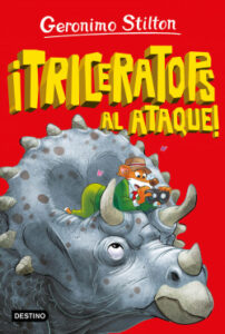 la isla de los dinosaurios 2 triceratops al ataque de geronimo stilton