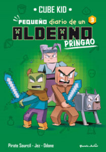 minecraft pequeno diario de un aldeano pringao 3 de cube kid