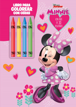 Minnie. Libro para colorear con ceras 2 de Disney