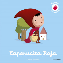 caperucita roja cuento con texturas de