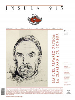 Manuel Álvarez Ortega: la claridad y su sombra (Ínsula n° 915, marzo de 2023) de