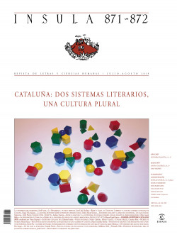 Cataluña: dos sistemas literarios, una cultura plural (Ínsula n° 871-872) de