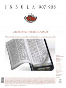 literatura y redes sociales insula n 907 908 julio agosto de 2022 de