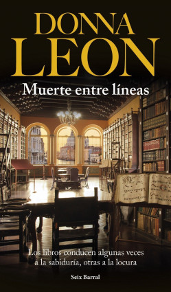 Muerte entre líneas de Donna Leon