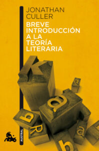 breve introduccion a la teoria literaria de jonathan culler
