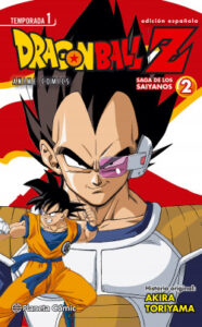 dragon ball z anime series saiyanos no 02 05 de akira toriyama