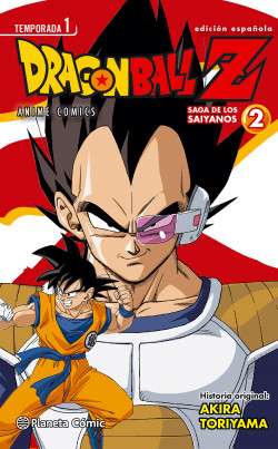 Dragon Ball Z Anime Series Saiyanos nº 02/05 de Akira Toriyama