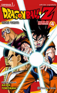 dragon ball z anime series saiyanos no 04 05 de akira toriyama
