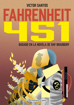 Fahrenheit 451 (novela gráfica) de Víctor Santos