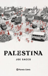 palestina trazado de joe sacco