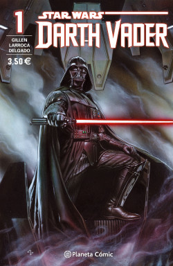 Star Wars Darth Vader nº 01/25 (estándar) de Salvador LarrocaKieron Gillen