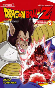 dragon ball z anime series saiyanos no 05 05 de akira toriyama