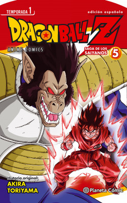 Dragon Ball Z Anime Series Saiyanos nº 05/05 de Akira Toriyama