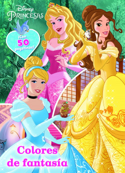 Princesas. Colores de fantasía de Disney