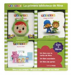 pocoyo la primera biblioteca de nina de