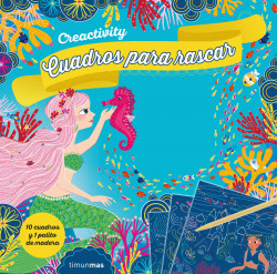 creactivity sirenas cuadros para rascar de