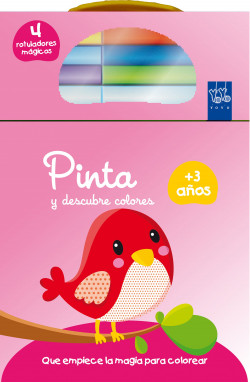 Pinta y descubre colores +3. Pájaro de YO