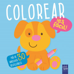 colorear es facil perro de yoyo