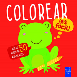 colorear es facil rana de yoyo