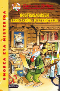 nostrasagusen eskuizkribu misteriotsua de geronimo stilton